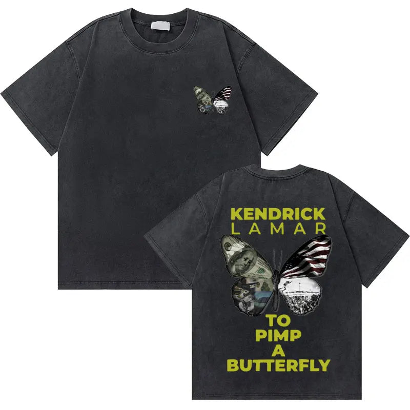 Kendrick Lamar Money Trees Oversized Vintage T-Shirt
