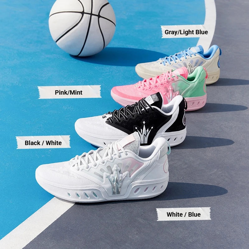361 Degrees Joker SHUFFLE 2 Men's Basketball Shoes New Breathable Lightweight Wear-resistant Flexible Male Sneakers 572621101