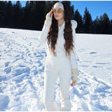 Women’s All-Weather Hooded Ski Jumpsuit