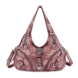 Vintage Women Handbags Fashion Shoulder Bag Large Tote Top-handle Shopping Pack Multifunctional Satchel Lady Hobos Purse