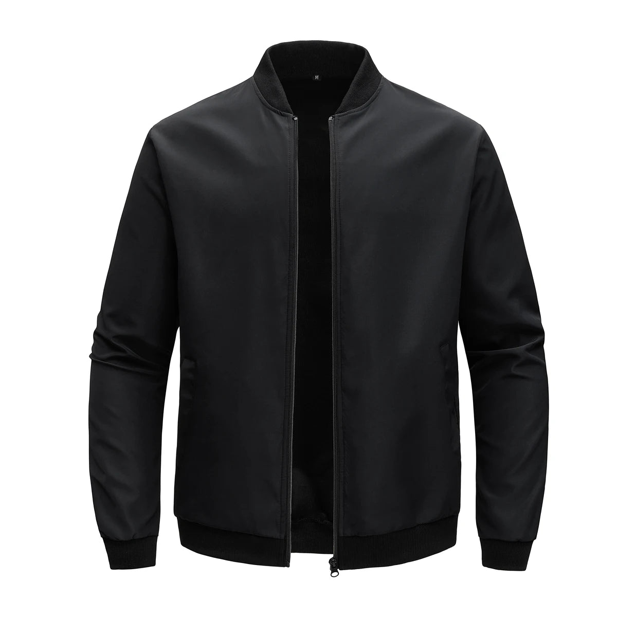 Men's Lightweight Zip-Up Baseball Collar Jacket