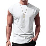 Men's Loose Short Sleeve T-Shirt — Round Neck Casual Summer Top