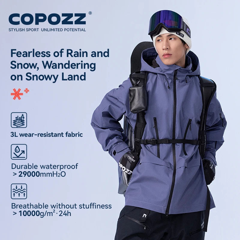 High-Performance Waterproof Ski & Snowboard Jacket