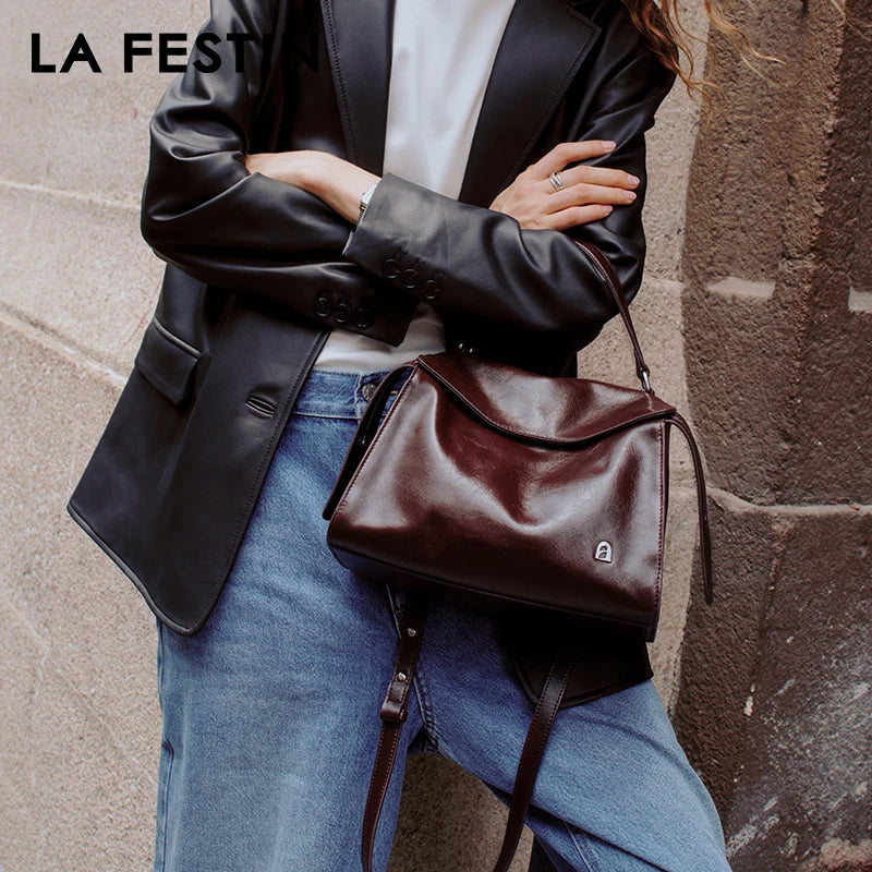 LA FESTIN 2024 New Trend Luxury Handbags Women's Bag Crossbody Bags Large Capacity Bag Fashion Shoulder Bags Female Bags