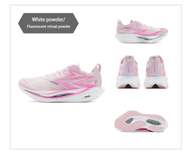 361 Degrees Flame 4.5 Men's Running Shoes Carbon Plate Breathable Stable Rebound Grippy Durable Marathon Male Sneakers 672532221