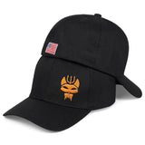 Unisex Wolf Embroidered Adjustable Baseball Cap