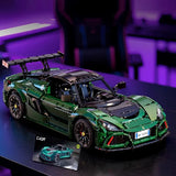 3730PCS Technik 1:8 430 Super Sport Car Building Blocks Model Set Colletible Race Hypercar Blocks Kits Muscle Car Lover Fan Gift