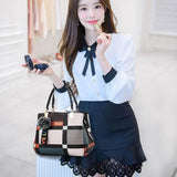 Luxury PU Leather Large Capacity Crossbody Bag – USA-Made Designer Women’s Travel Tote & Shoulder Satchel