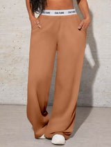 Women's High-Waisted Wide-Leg Casual Pants