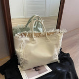Interior Compartment Casual Tote Bags Large Capacity Fashion Hot Sale Bags for Women Interior Zipper Pocket Pc Women's Handbags