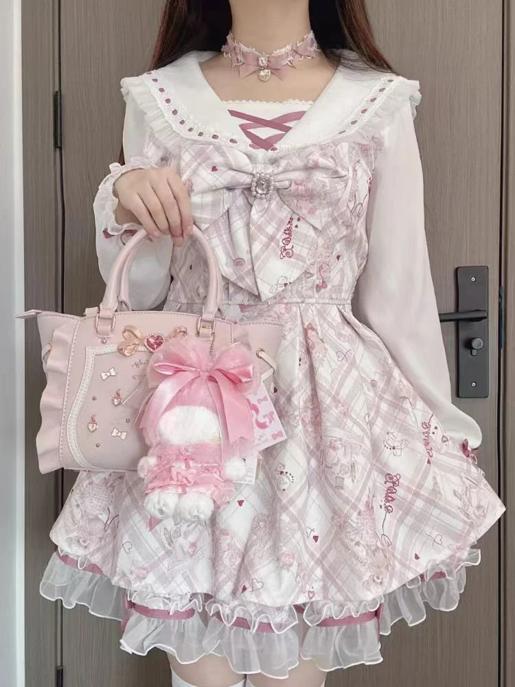Kawaii Sweet Lolita Bow Dress