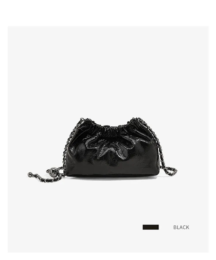FOXER Genuine Leather Women Small Shoulder Bag Lady Fashion Mini Crossbody Handbag Purse Perfect Gift for Wife, Girlfriend
