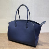 36cm Top-Grain Cowhide Tote — Effortless Everyday Elegance