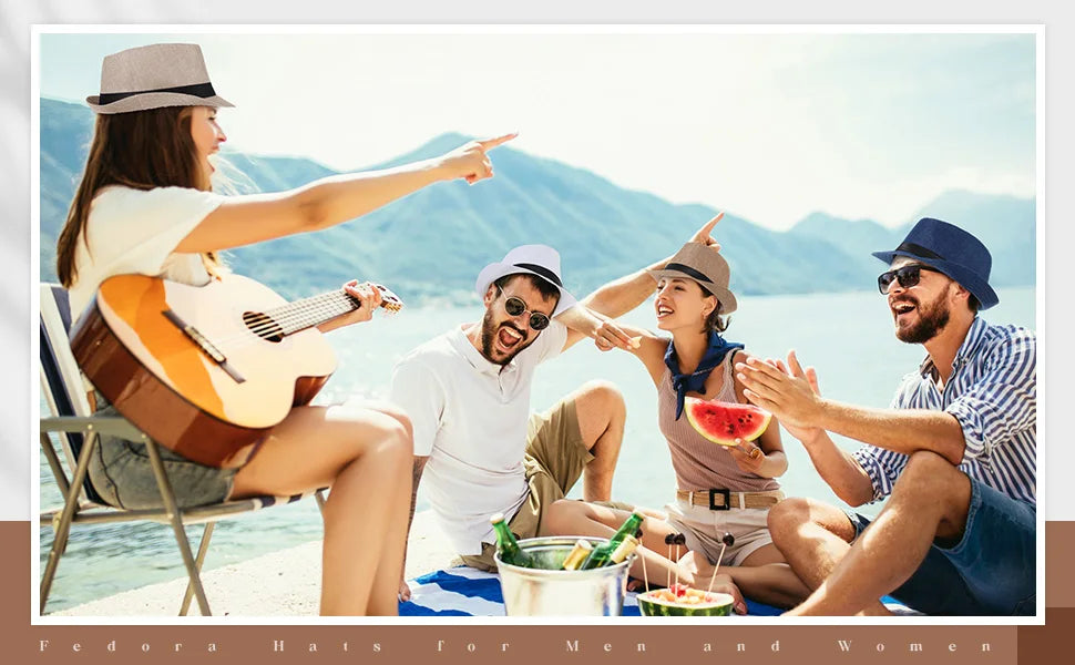 Short Brim Panama Sun Hats – Bulk Wedding & Event Pack