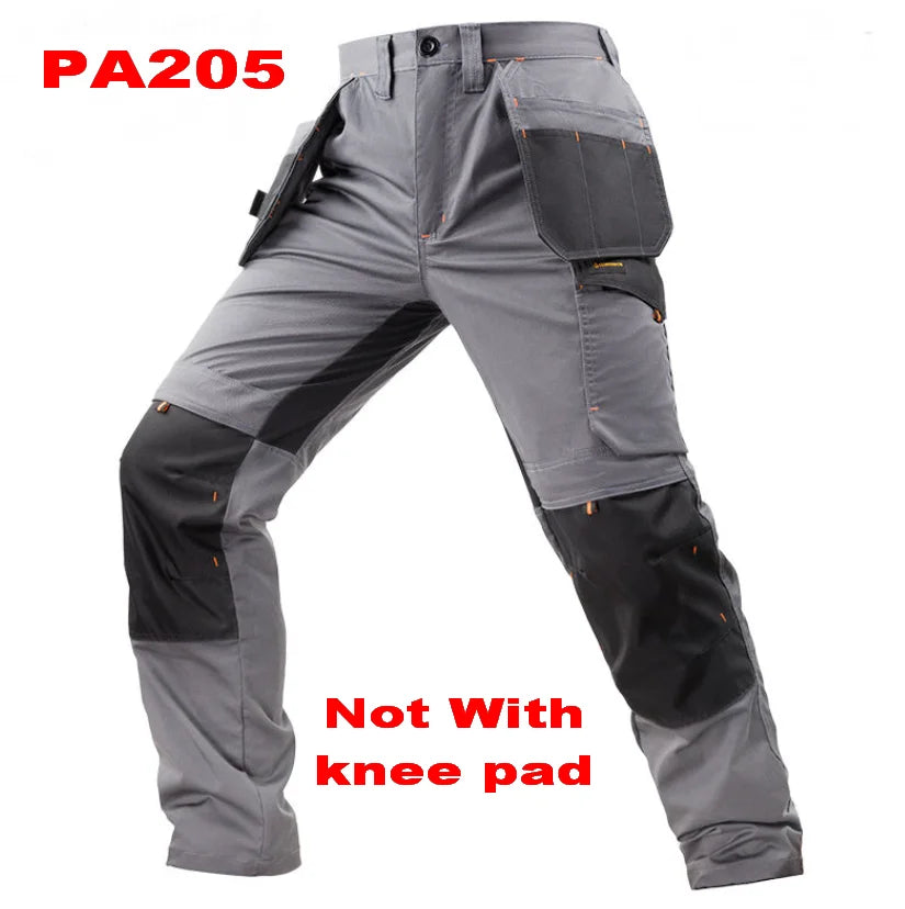 Men's Multi-Pocket Straight-Leg Cargo Pants