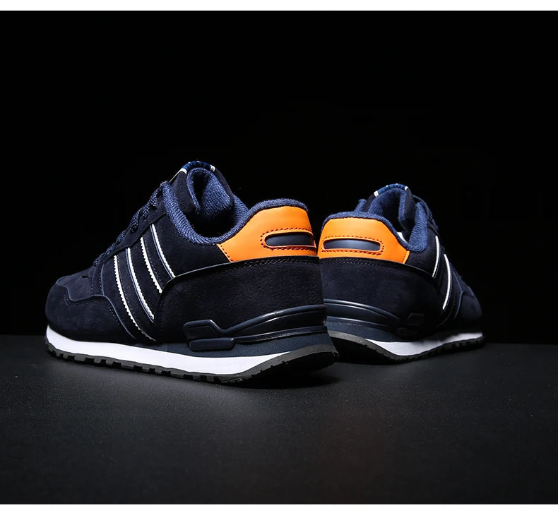 Men's Corduroy Lace-Up Casual Sneakers