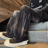 Men’s Black Straight-Leg Jeans