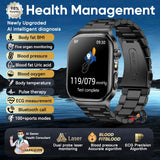 2026 New Accurate Measurement Health Smart Watch ECG+PPG Uric Acid Blood Pressure Blood Lipids BT Call Smartwatchs For Men Women