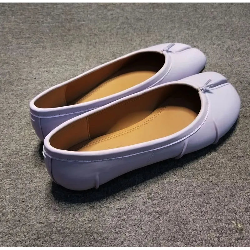 Split Toe Ballet Flats | Tabi Loafers for Women