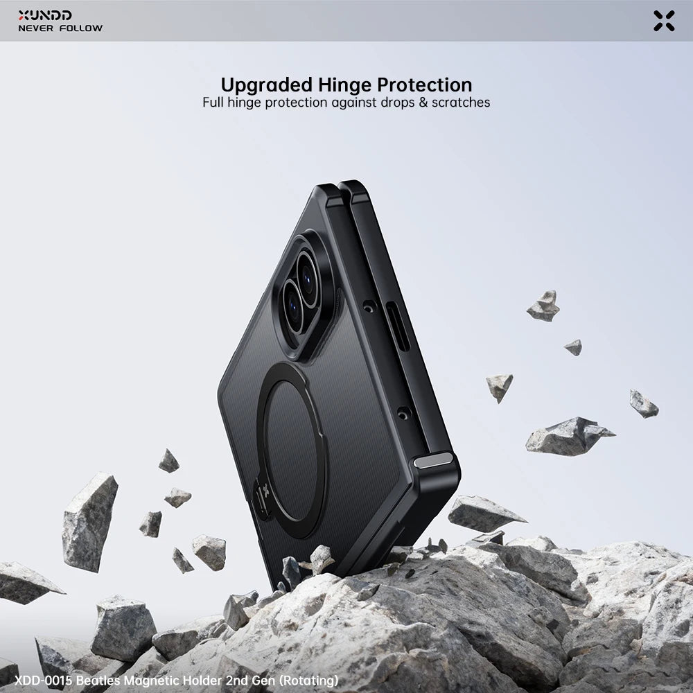 XUNDD Galaxy Z Fold 8 Case with Hinge Protection