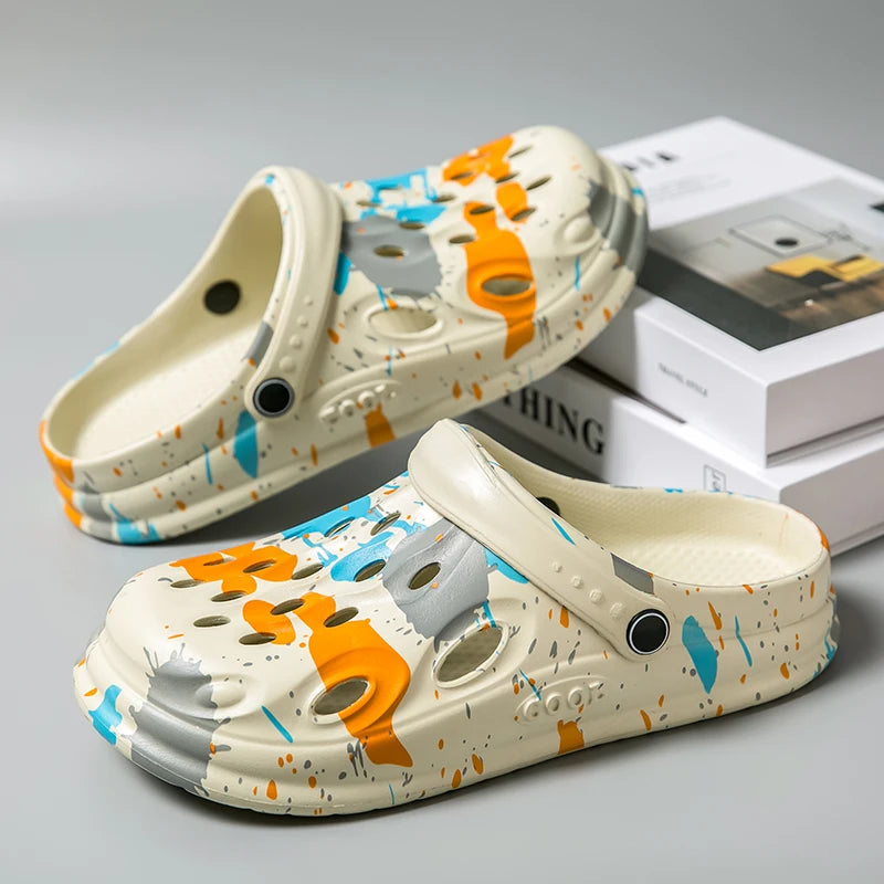 Clog Sandals — Lightweight EVA Beach Slippers for Men