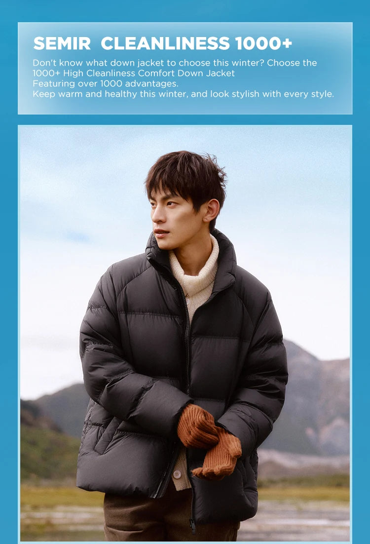 Semir 90% Duck Down Puffer Jacket – Unisex Winter Essential