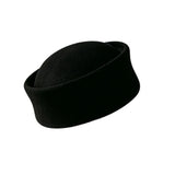 100% Wool Felt Leopard Pillbox Hat Woman Vintage painter French Beret Cap Elegant Brimless Beanie Winter Church Sun Fedora Hats