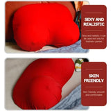 Slow Rebound Memory Foam Breast Pillow Realistic Female Chest Cushion for Sleeping Anxiety Relief Anime Lover Gift for Men Soft