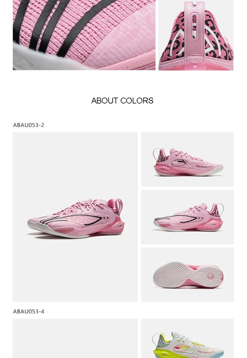 Li-Ning Men's SPEED XI Professional Basketball Shoes BOOM Cushion Stable Sneakers LiNing Sports Shoes ABAU053