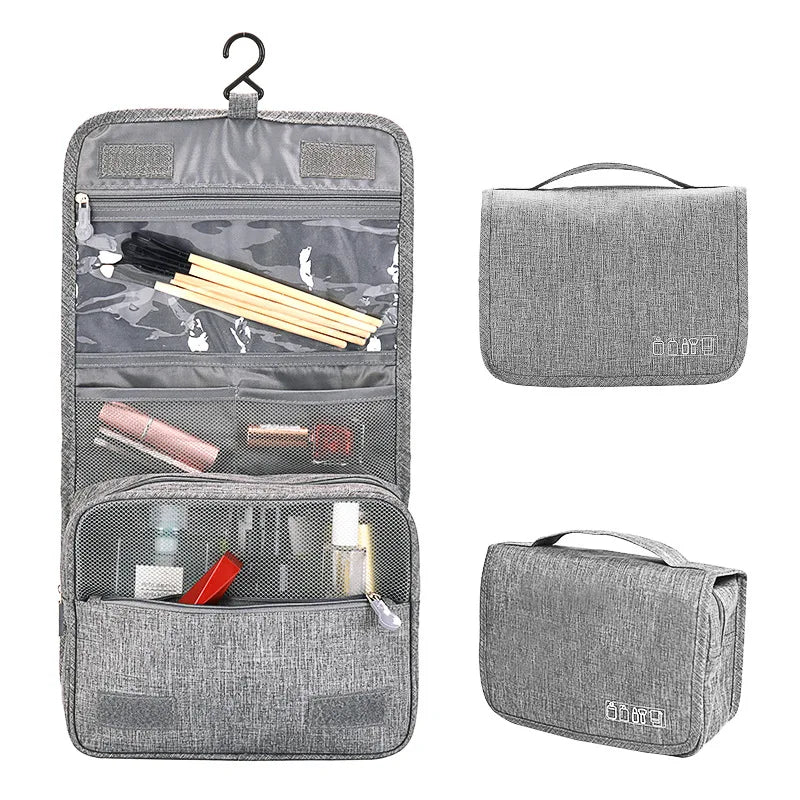 Hanging Travel Toiletry Bag with Zipper