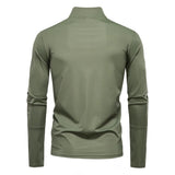 AIOPESON 2025 Men's Spring Lightweight Breathable UV Protection Sun Shirt for Outdoor Activities Male T Shirt