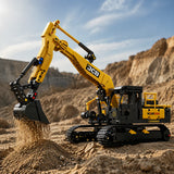 1022PCS City Construction Vehicle Excavator Models Building Blocks MOC Technical Engineering Cars Truck Bricks Toys