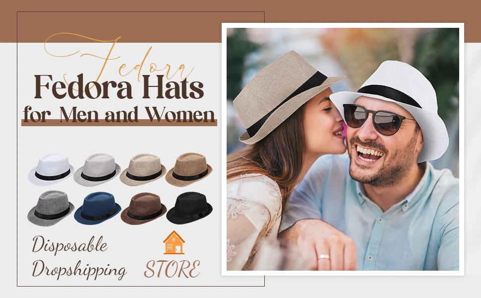 Short Brim Panama Sun Hats – Bulk Wedding & Event Pack