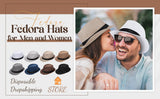 Short Brim Panama Sun Hats – Bulk Wedding & Event Pack