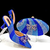 Venus Chan Pointed-Toe Heels & Handbag Set for Women