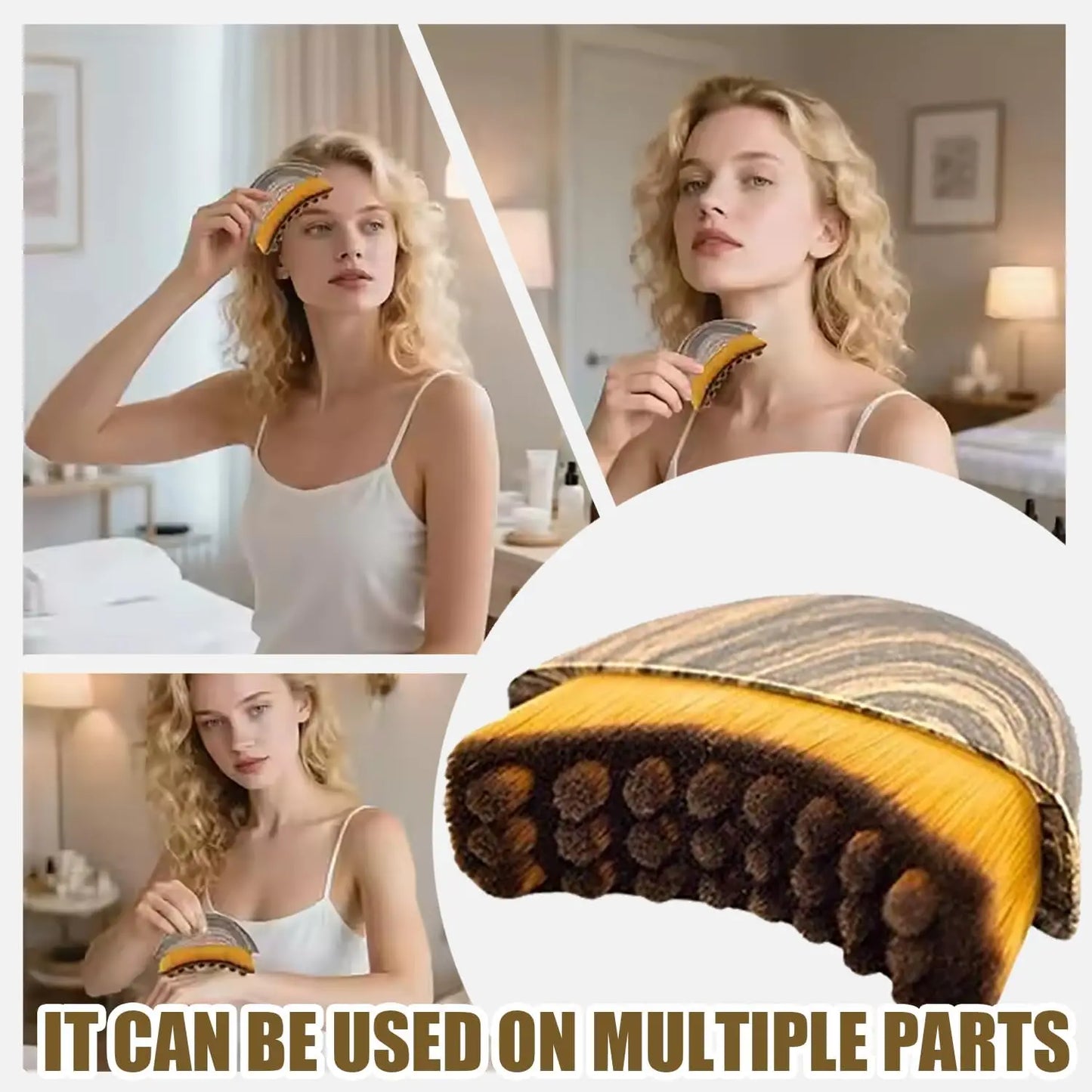 Lymphatic Contour Face Brush – Sculpting & Drainage Massager