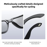 CAPONI Men's Polarized Photochromic Square Sunglasses