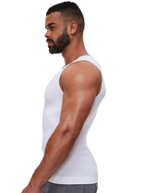 Men Body Shaper Slimming Compression Vest Undershirt Sexy Waist Trainer Tank Top Belly Control Workout Weight Loss Shapewear