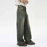 Men's Loose Straight-Leg Denim Jeans & Shorts