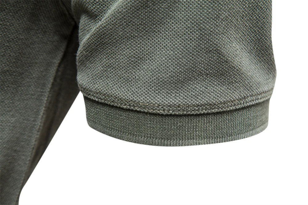 AIOPESON Cotton Polo Shirt for Men – Classic Fit