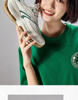 Xtep Basque 2 Casual Shoes for Men Height-increasing Mesh Cushioning Retro Millennium Daddy Female Shoes 875219320012