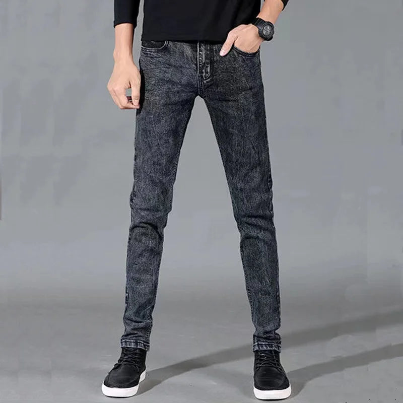 Men's Slim Fit Skinny Stretch Denim Jeans