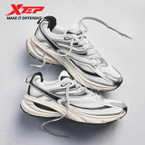 Xtep Little Basque 2 Casual Shoes for Men 2025 Summer Vintage Breathable Comfortable Non-Slip Durability Sneakers 875219320017