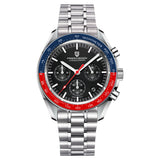 PAGANI DESIGN 2026 New Moon Men's Watches Luxury Quartz Watch For Men VK63 Chronograph AR Sapphire Mirror Ceramic Bezel Luminous