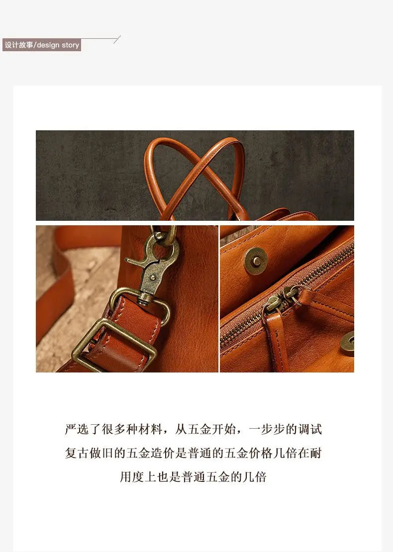 Genuine Leather Women's Luxury Crossbody Shoulder Bag