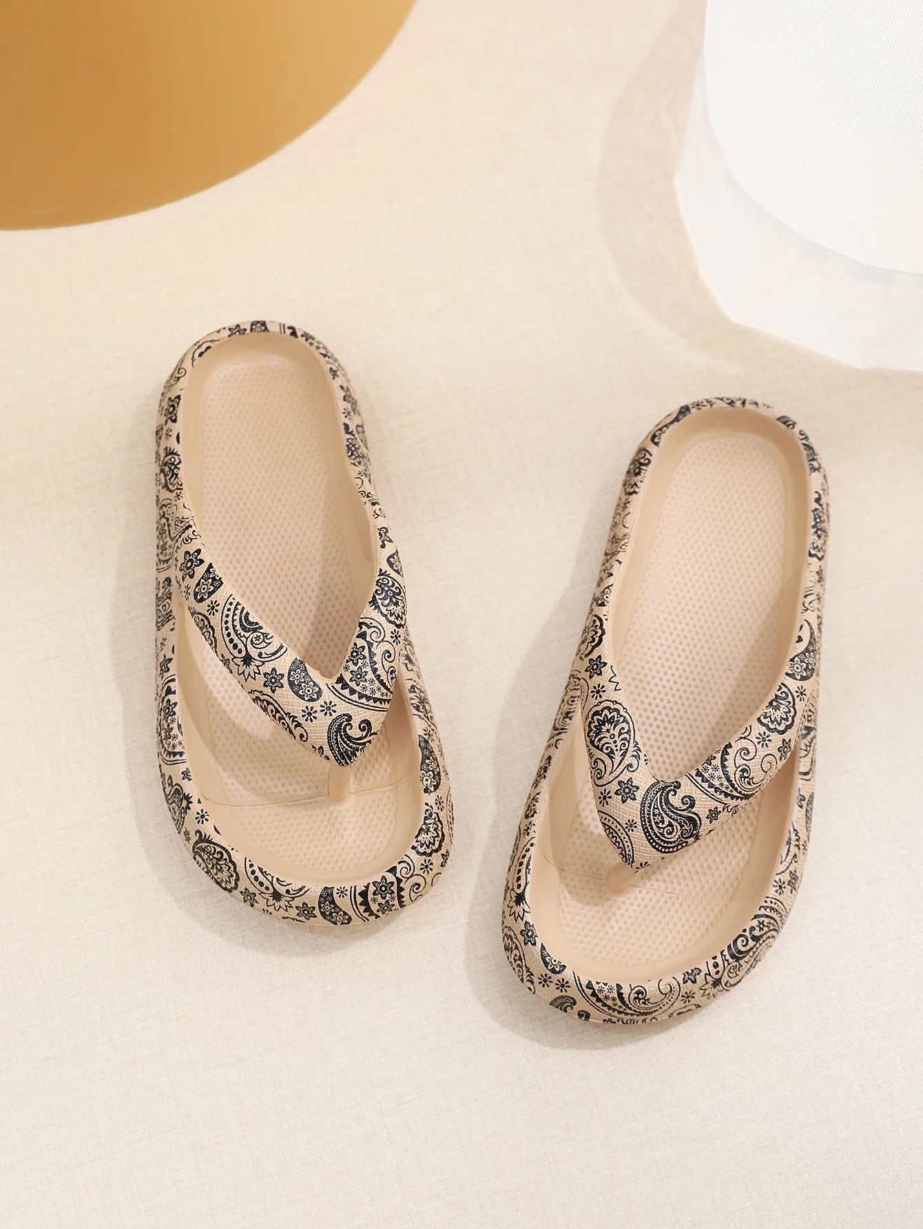 Leopard Print Cloud Slides – Soft Thick-Sole Summer Beach Sandals