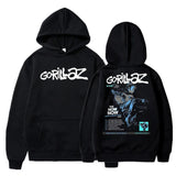 Gorillaz Graphic Hoodie with Relaxed Fit