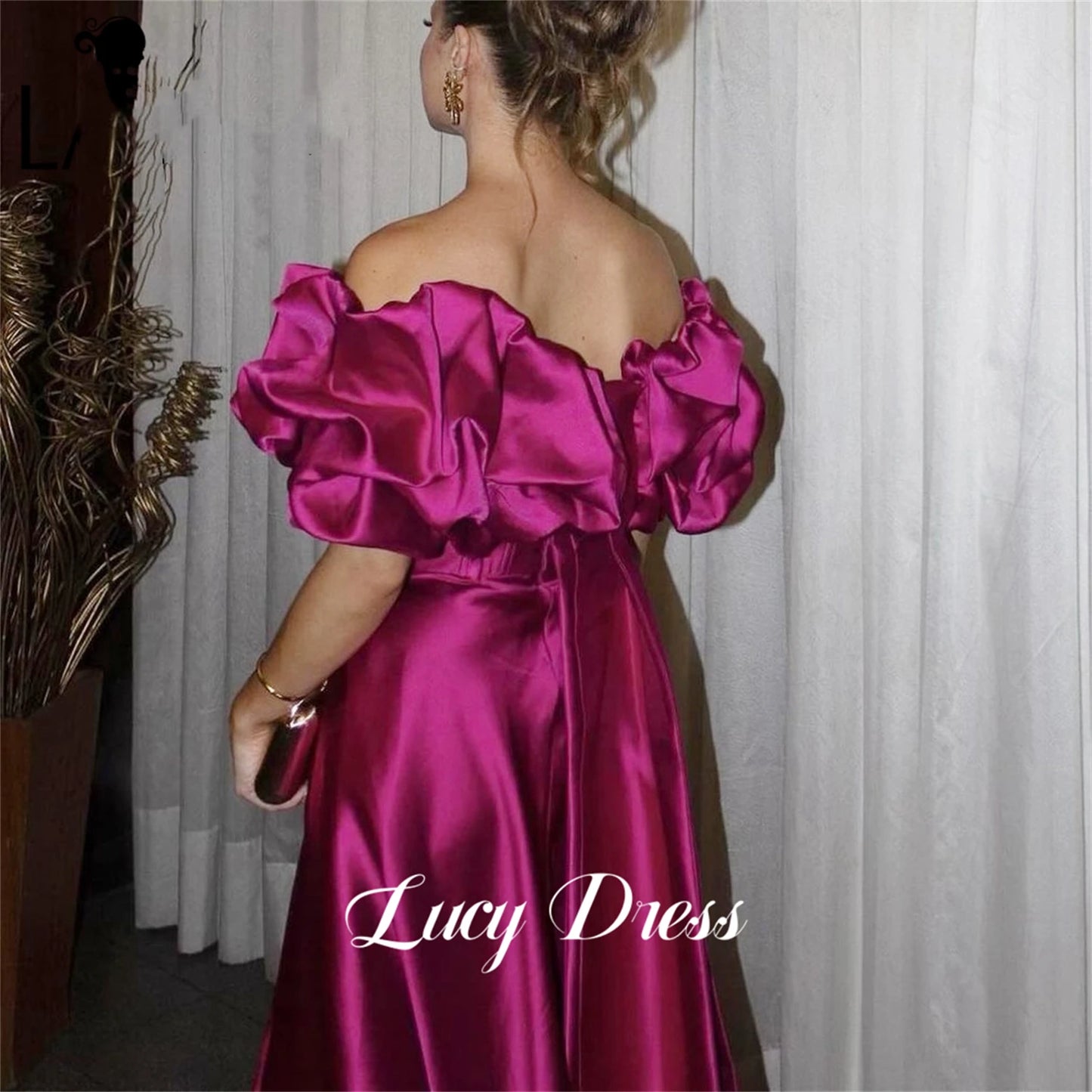 Satin A-Line Sweetheart Prom Gown | Custom Made