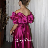 Satin A-Line Sweetheart Prom Gown | Custom Made