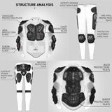 HEROBIKER Motorcycle Jacket Men Motorcycle Armor Moto Body Armor Motocross Riding Jacket Racing Motorbike Body Protection S-5XL